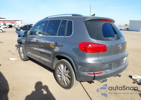 2013 Volkswagen Tiguan S/Se/Sel из США, поврежденный, VIN WVGAV7AX4DW023676